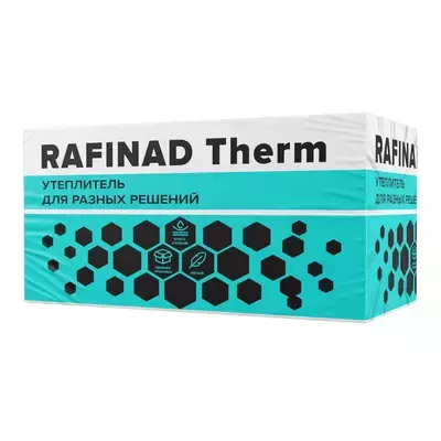 Утеплитель ТехноНИКОЛЬ Rafinad Therm 1200*600*30мм 7.20м2 0.216м3 пенополистирол (пенопласт) 