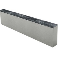 Камень садовый Stein Black верхний прокрас на белом / сером цементе основа - серый цемент 1000*200*80мм Steingot