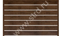 Ламель Texas лицевая 150 0.45мм Print Elite (Colority Print TwinColor) Antique Wood (коричневый) Grand Line