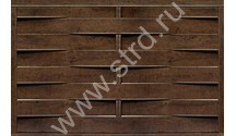 Ламель Palermo 0.45мм Print Elite (Colority Print TwinColor) Antique Wood (коричневый) Grand Line