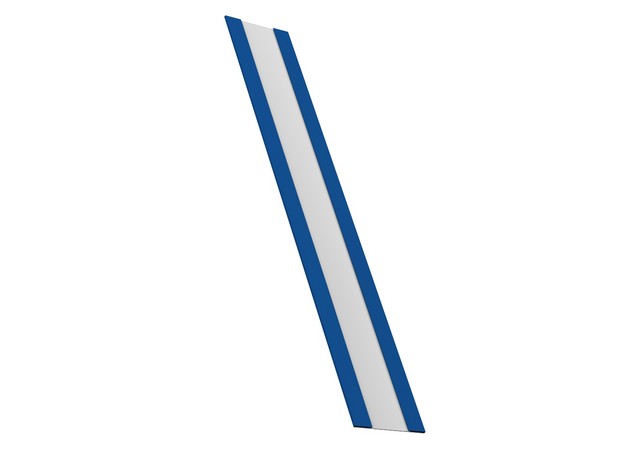 Крепежная планка 0.45мм Полиэстер RAL 5005 (синий) Grand Line