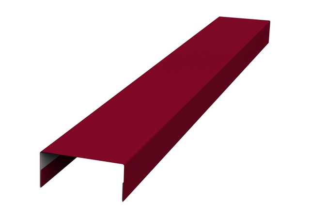 Крышка 65*40 0.45мм Полиэстер RAL 3003 (красный) Grand Line
